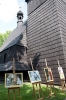 Wystawa zdjęć Jana Pawła II przy kościele św. Wawrzyńca 
