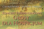 Koncert „Głosy dla Hospicjum”