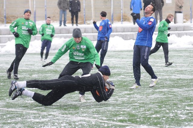 Pierwszy sparing Ruchu. Kiepski... Zobacz zdjęcia