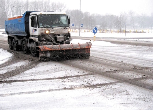 Uwaga! Na drogach ślisko