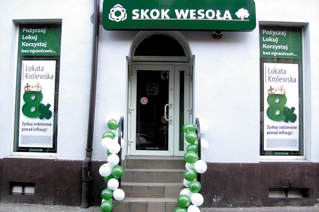 SKOK WESOŁA zaprasza do nowo otwartej placówki