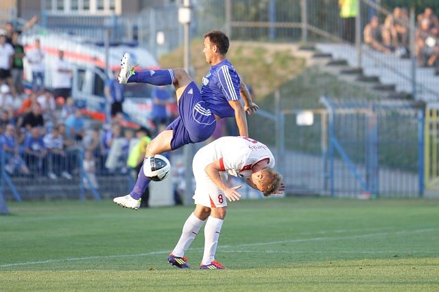 Ruch - Viktoria 0:2. Piorunujący finisz Czechów na Cichej