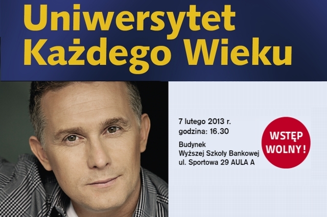 Robert Moskwa o bezpieczeństwie. Dziś wykład!