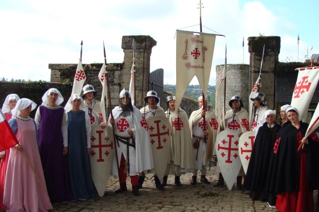 Chorzowscy rycerze i damy odwiedzili Bouillon