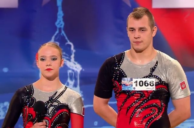 Akrobatyczne tango w Mam Talent