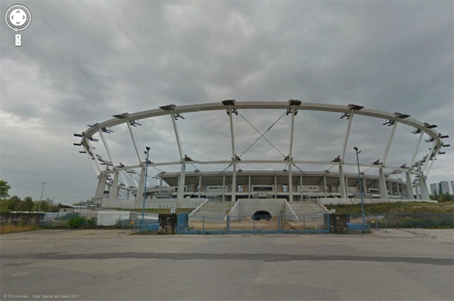 Chorzów na panoramach Google'a