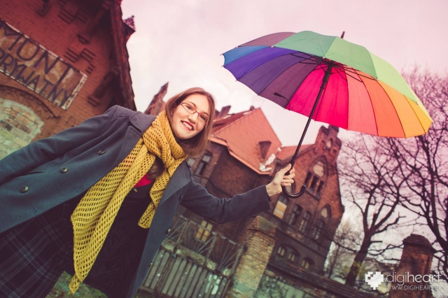 Rozłożyli parasol nad rzeźnią