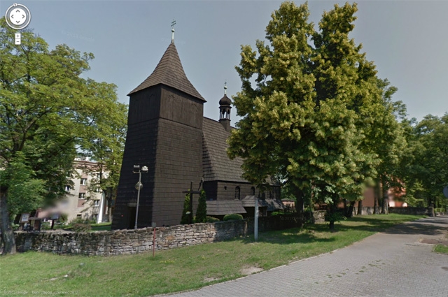 Chorzów na panoramach Google'a
