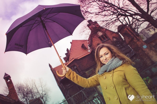 Rozłożyli parasol nad rzeźnią
